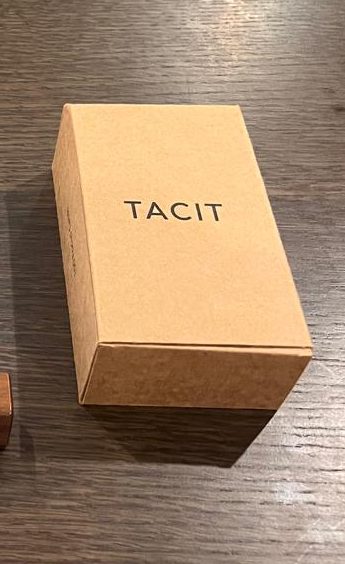 TACIT Focus Cards refill in a kraft box